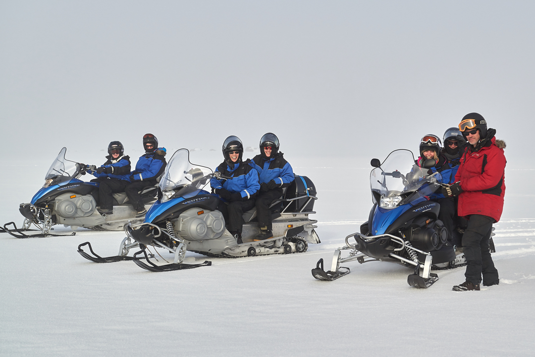 Pack Ice Snowmobile Tour